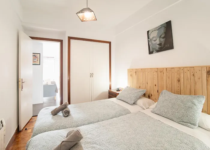 Apartment Amara Amonaren Etxea Free Wifi, Rooms, Rent Parking